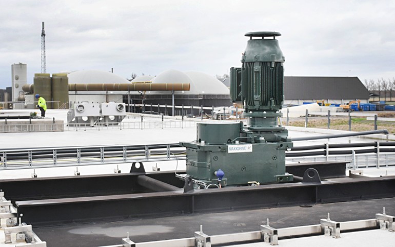 NORD Industrial Gear Units in a Princepeel Biograss application