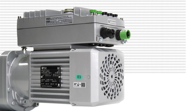 NORD QR codes on gear units