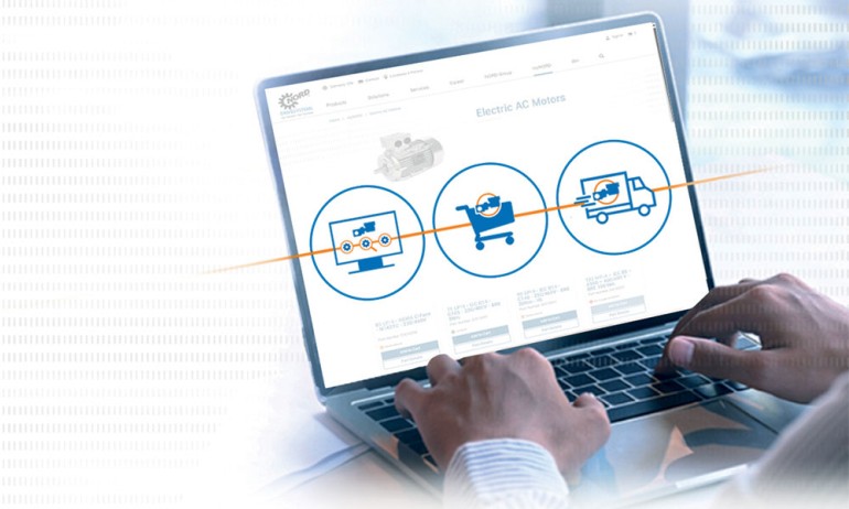 A laptop displaying myNORD online customer portal