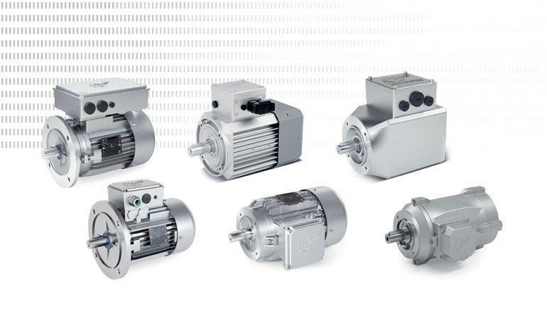 6 NORD motors of various designs