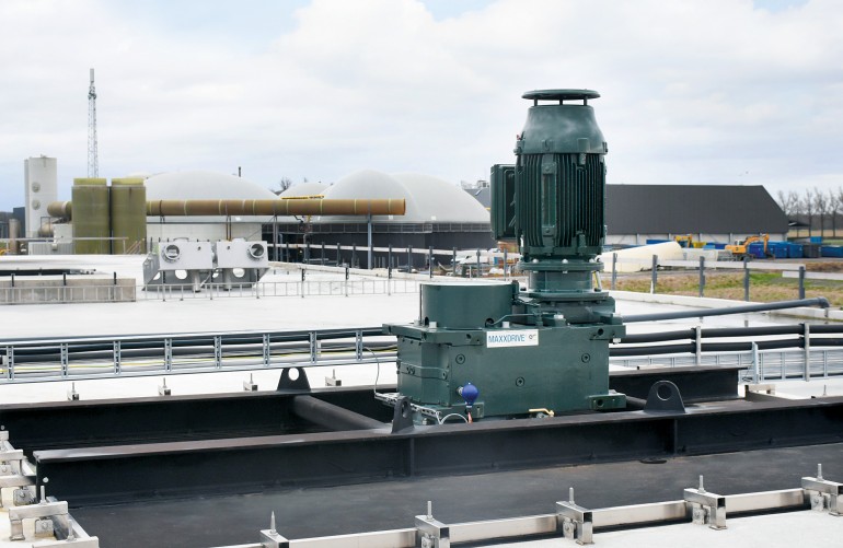 NORD MAXXDRIVE IGU in a biogas application