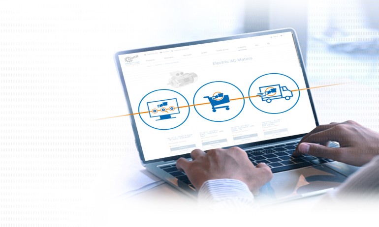 With new user guidance, the myNORD shop makes it even easier for customers to find, configure and order the right NORD products